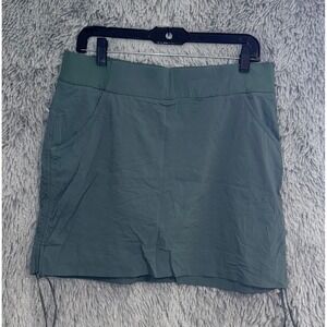 Columbia Omni Shield Skort Green Size L G Hiking Athletic Skirt